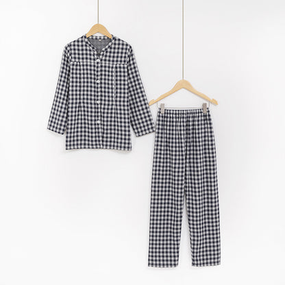 Maternity & Nursing Side Seamless Double Gauze Pajamas