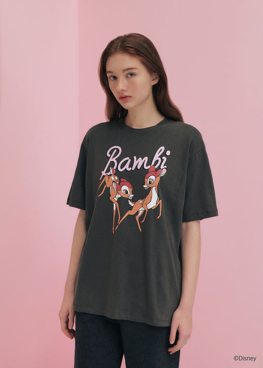 GROVE 23SS Disney Bambi T-Shirts