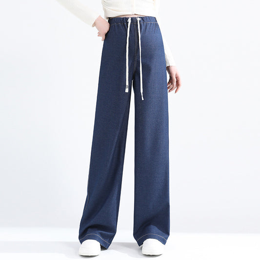 Maternity Drawstring Wide-Leg Pants