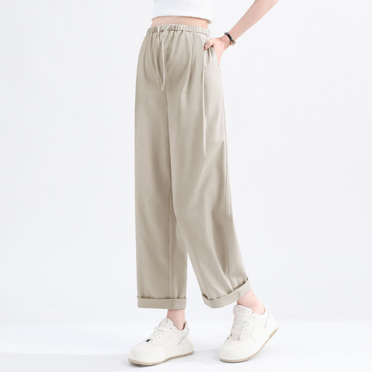 Petite Tencel Harem Pants Apricot Ash